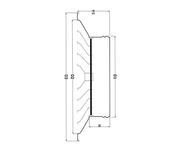 Cửa gió khuếch tán tròn KT-T-300