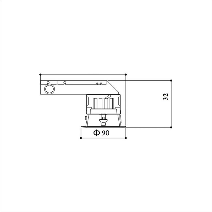 Đèn chỉnh góc One-Core NNP21102 | Hùng Vương