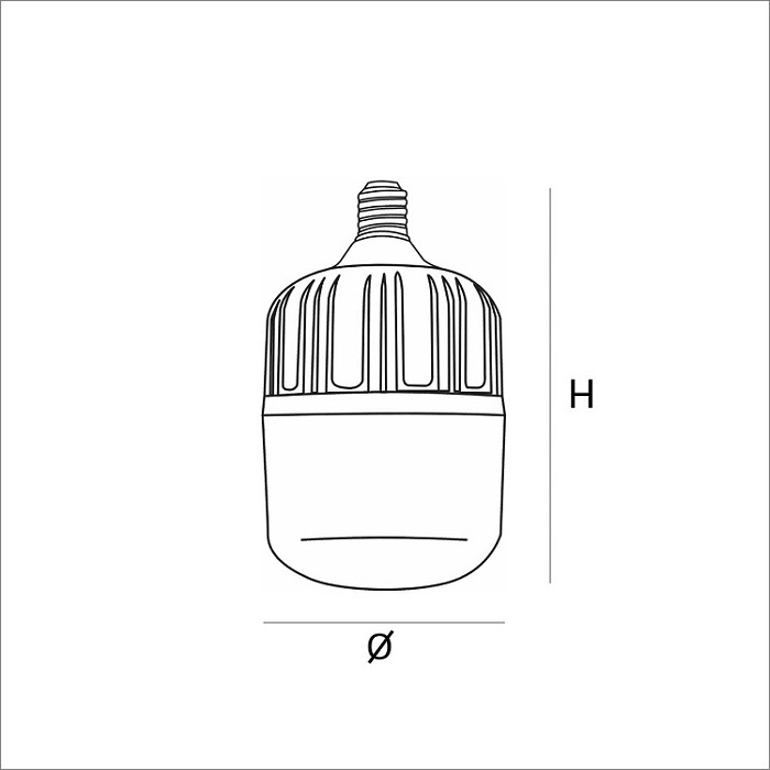 Bóng đèn Bulb Nanoco E27 NLBT406 | Hùng Vương