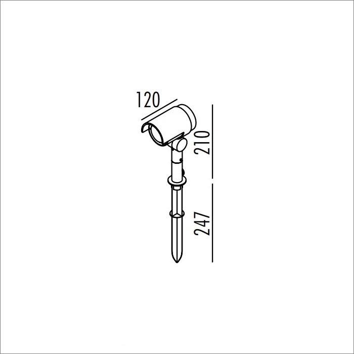 Đèn led Spotlight sân vườn Nanoco NSP1669