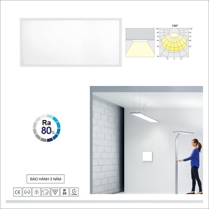 Panel lắp nổi PN-KS-NM300x1200 | Hùng Vương