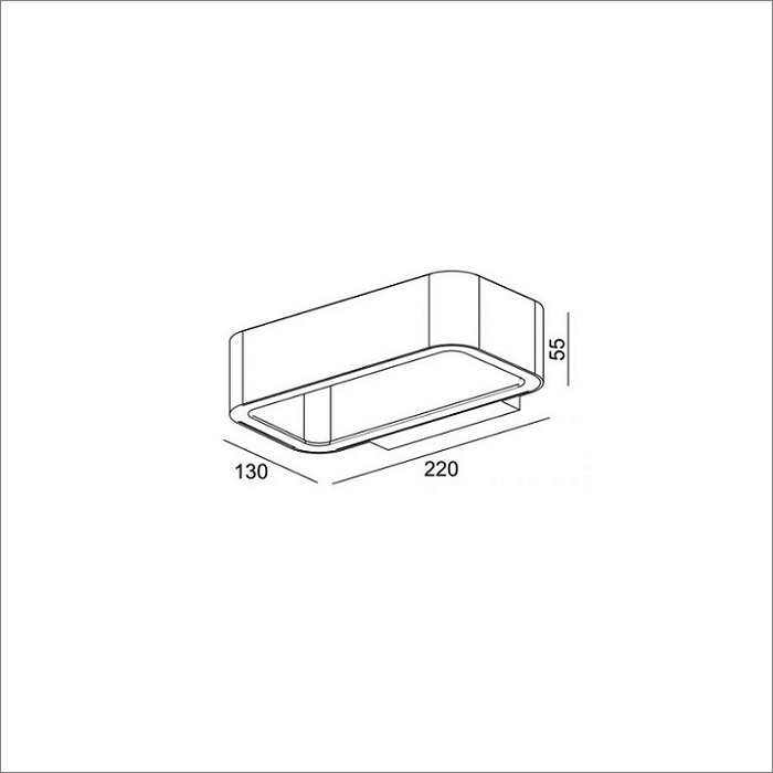 Đèn gắn tường ngoài trời NBL2721 | Hùng Vương