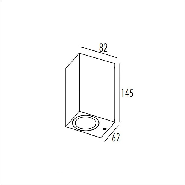 Đèn gắn tường ngoài trời NBL2621B | Hùng Vương