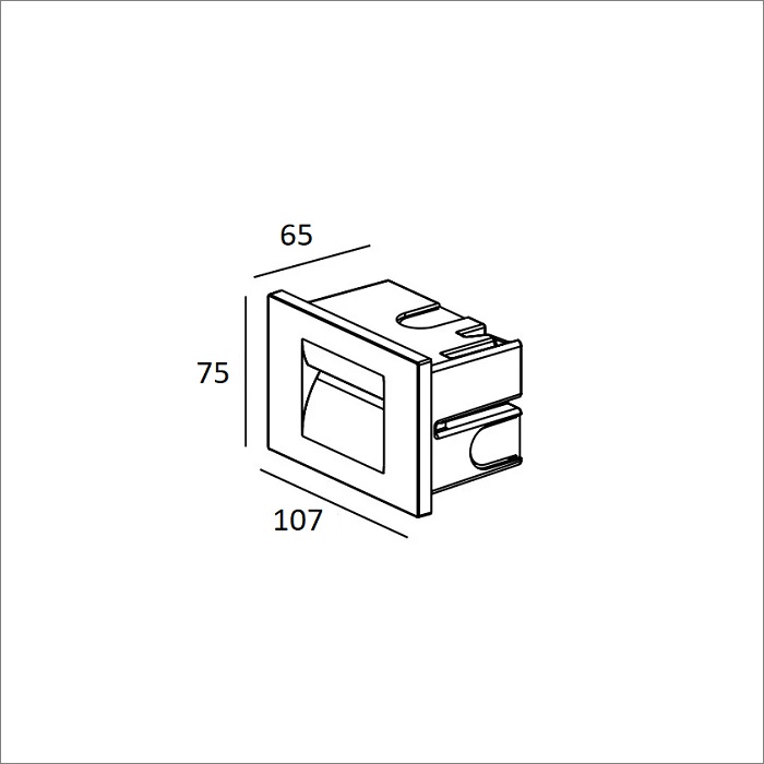 Đèn led lối đi Nanoco NSL1121A | Hùng Vương