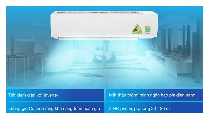 Máy lạnh Daikin FTKC50UVMV | Hùng Vương