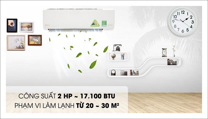 Máy lạnh Daikin FTKC50UVMV | Hùng Vương